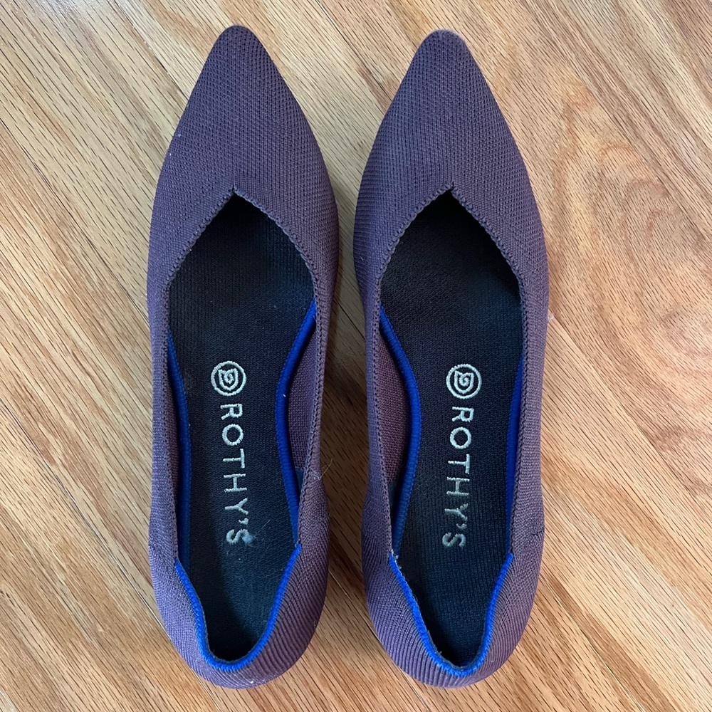 Rothy’s - The Point - Purple Size 9
